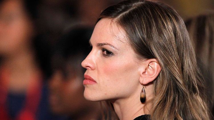 Aus dem Wohnwagen auf die Kino-Leinwände: Hilary Swank.