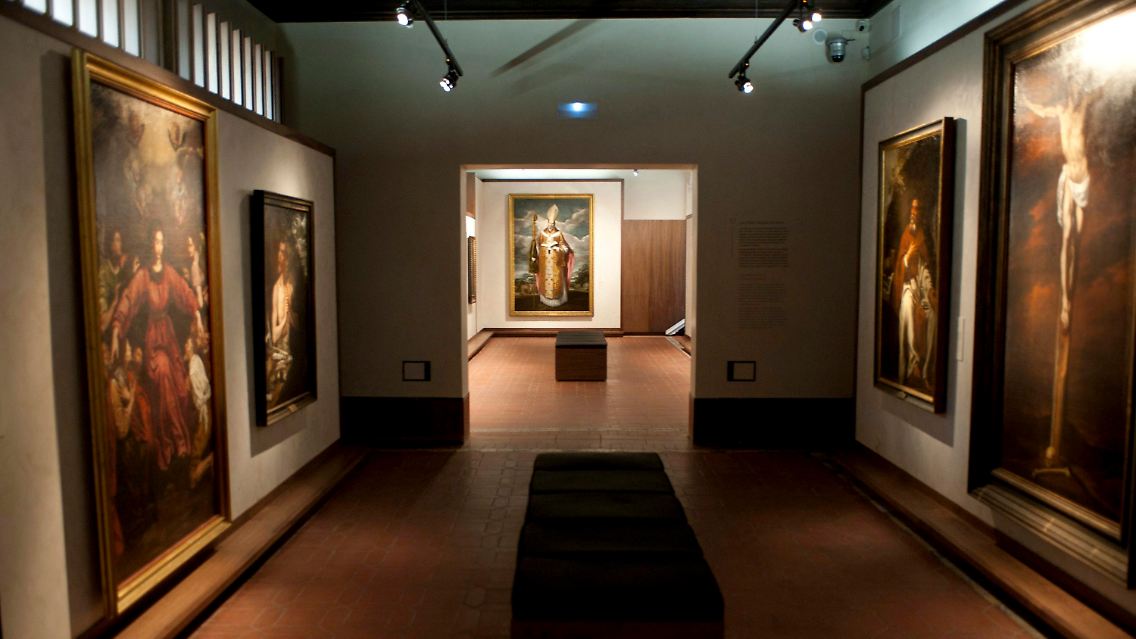 Einer der Ausstellungsraum im El-Greco-Museum in Toledo.