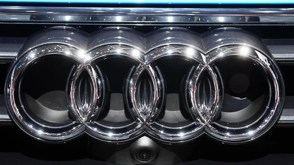 Das-Logo-von-Audi-ist-zu-sehen