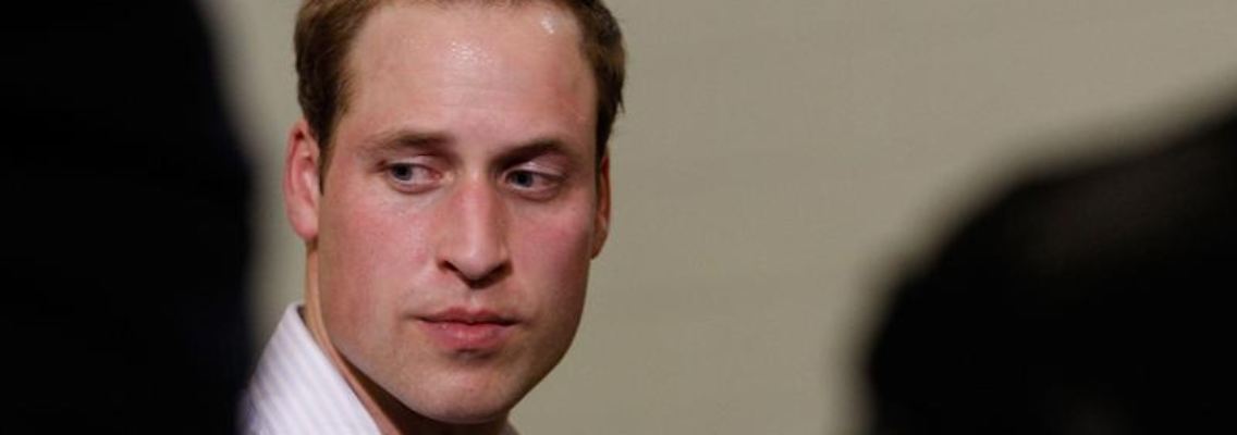 Eingeschüchtert und euphorisiert zugleich: Prinz William.