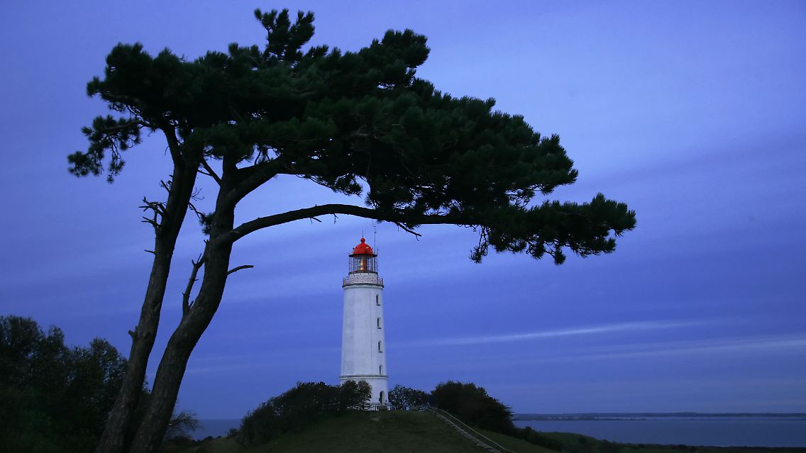 Leuchtturm auf Hiddensee.