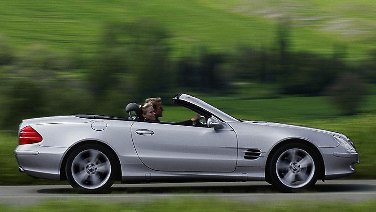 Ein Autoleben lang begehrt: Mercedes SL von 2001.