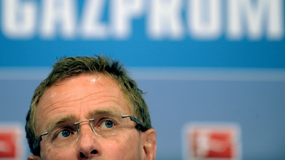 Guter Dinge: Ralf Rangnick.
