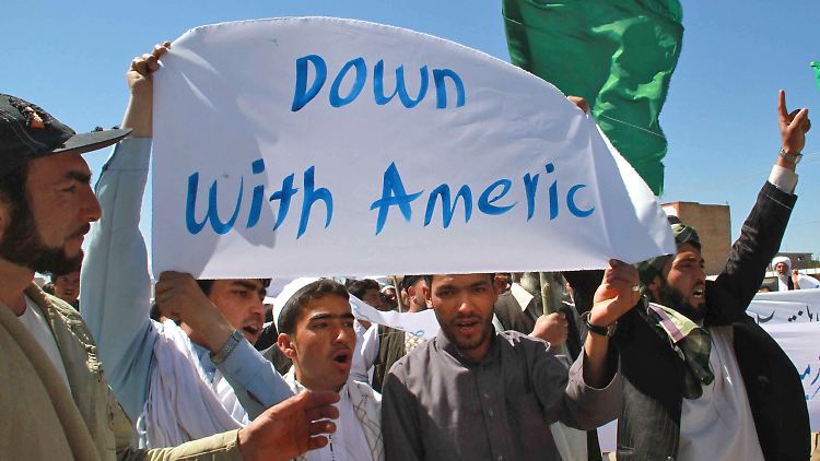 Zu wütenden Protesten kam es auch in Herat. 