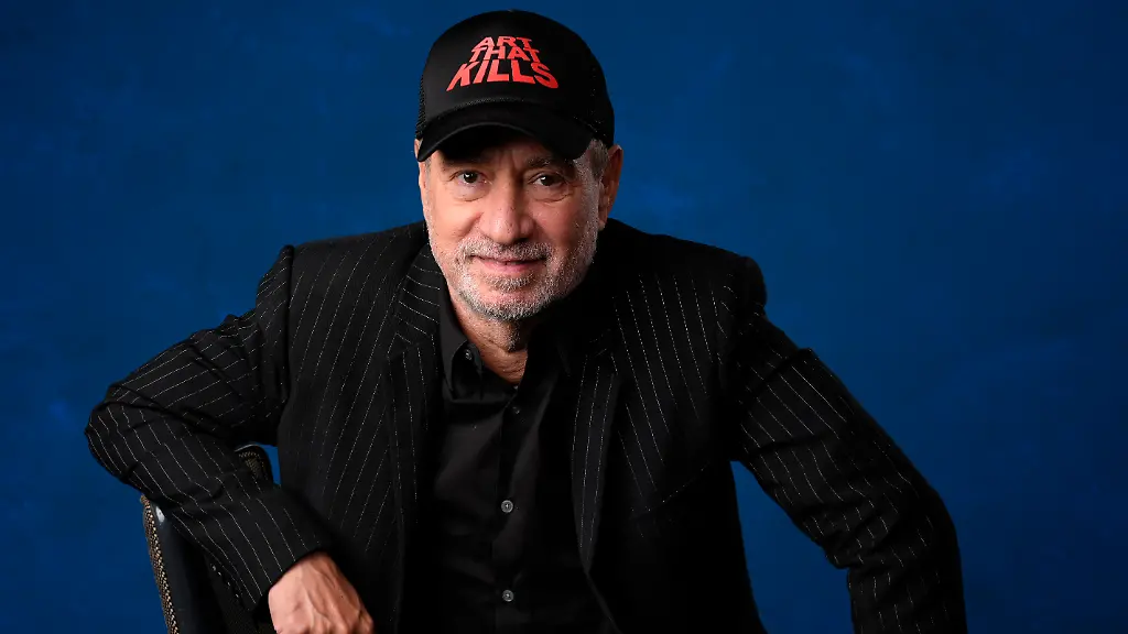 Roland-Emmerich-poses-for-a-portrait-to-promote-Those-About-to-Die-during-Comic-Con-International-on-Thursday-July-25-2024-in-San-Diego