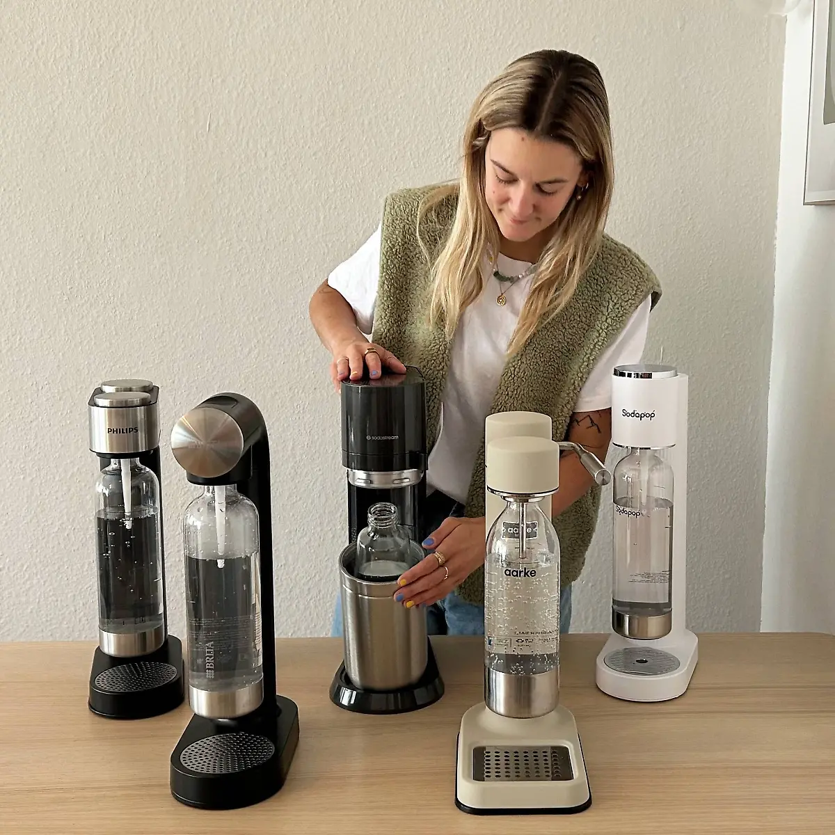 Fünf Wassersprudler im Test