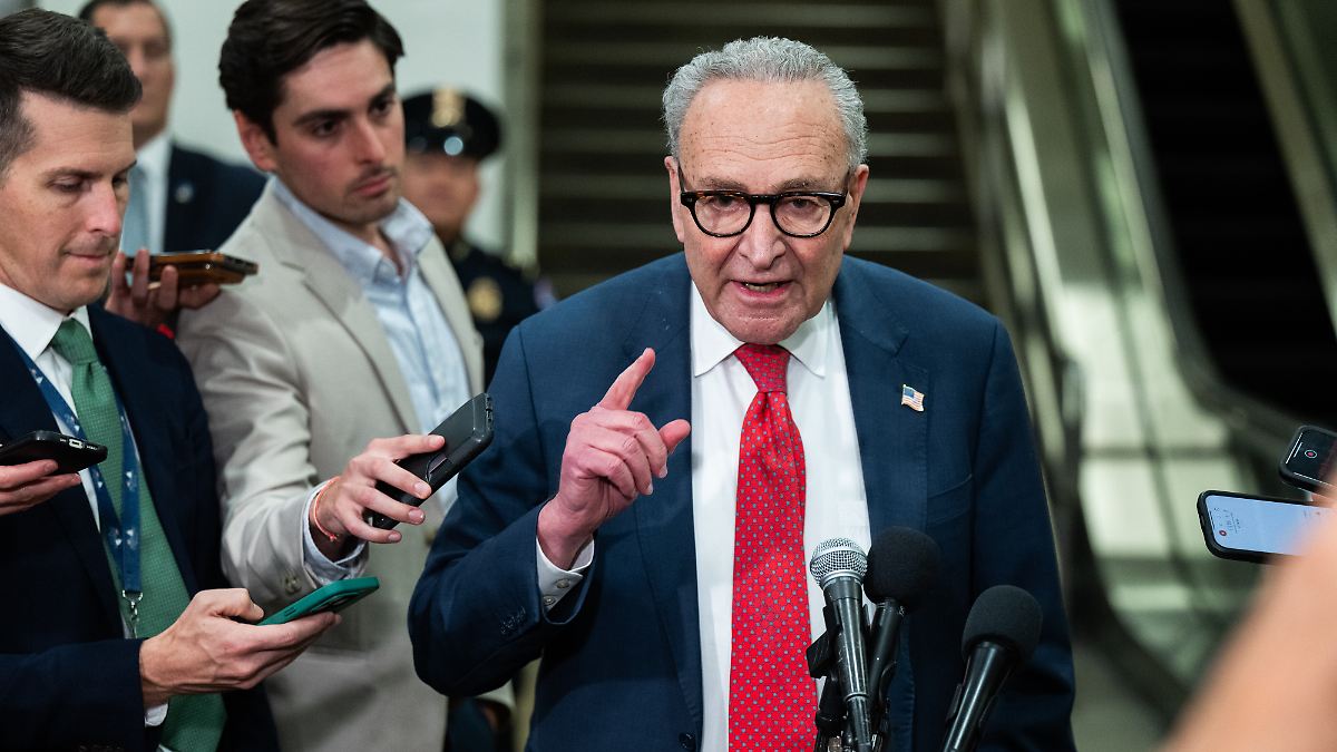 Giving up in the shutdown dispute: Democrats furious about their own ...