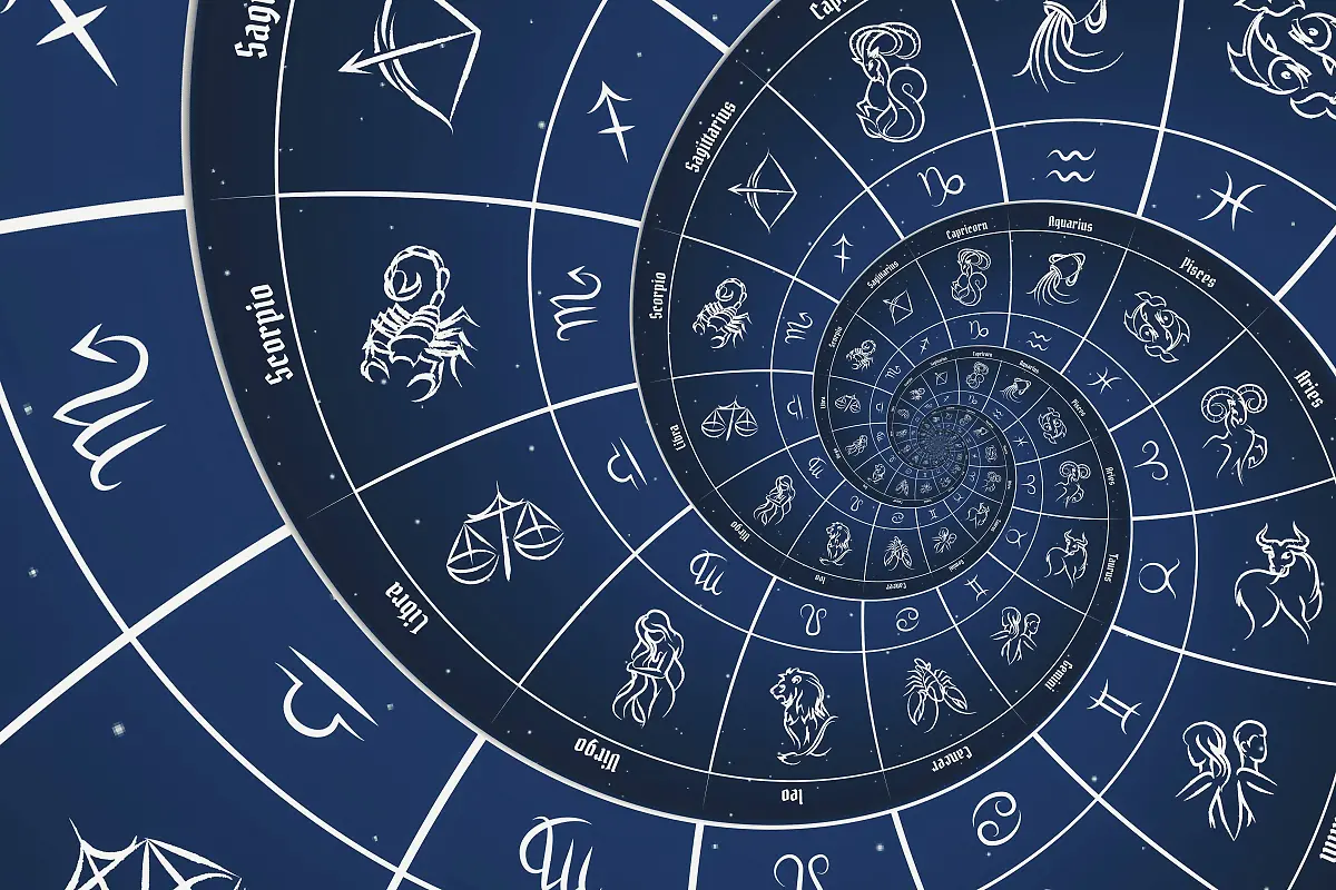 Astrologischer-Hintergrund-mit-Tierkreiszeichen-und-Symbol-blau-Astrological-background-with-zodiac-signs-and-symbol-blue-Copyright-imageBROKER-PaoloxGallo-ibxiqx11306370