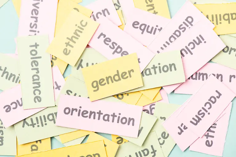 Vielfalt-Gleichheit-Integration-Geschlecht-und-ethnische-Herkunft-Menschenrechte-Toleranz-und-Akzeptanz-keine-Diskriminierung-und-kein-Rassismus