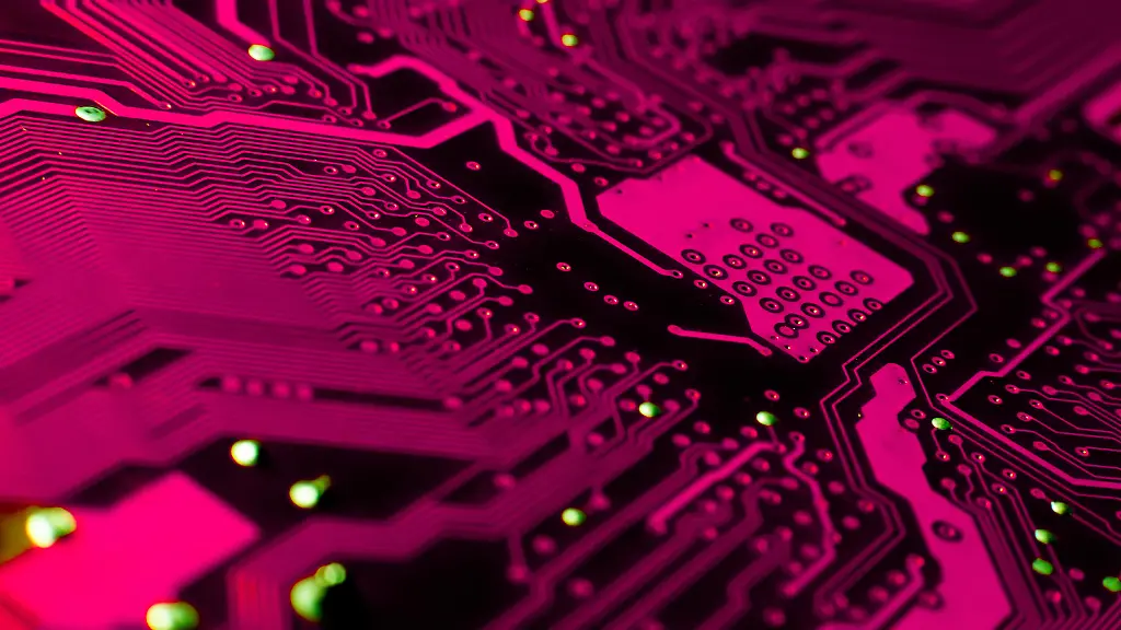 Gedruckte-Leiterplatte-Technologie-Hintergrund-Computer-zentrale-Bearbeitungseinheit-Konzept-Digitaler-Chip-von-Motherboard