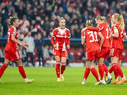 Eintracht vor Euro-Viertelfinale: Bayern-Frauen feiern furiose Aufholjagd gegen Arsenal