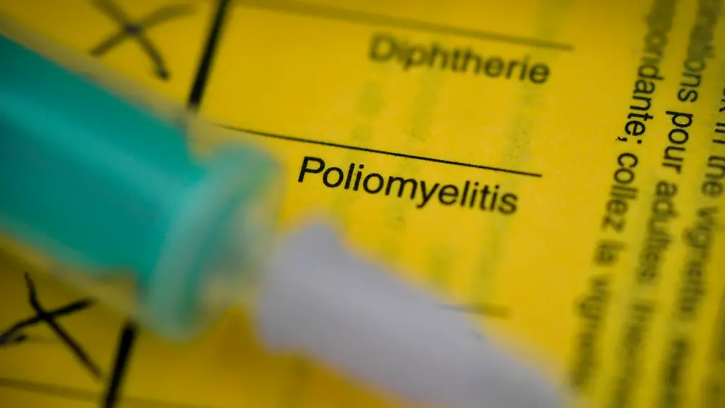 Polio-Impfbuch-Symbolfoto-Impfung