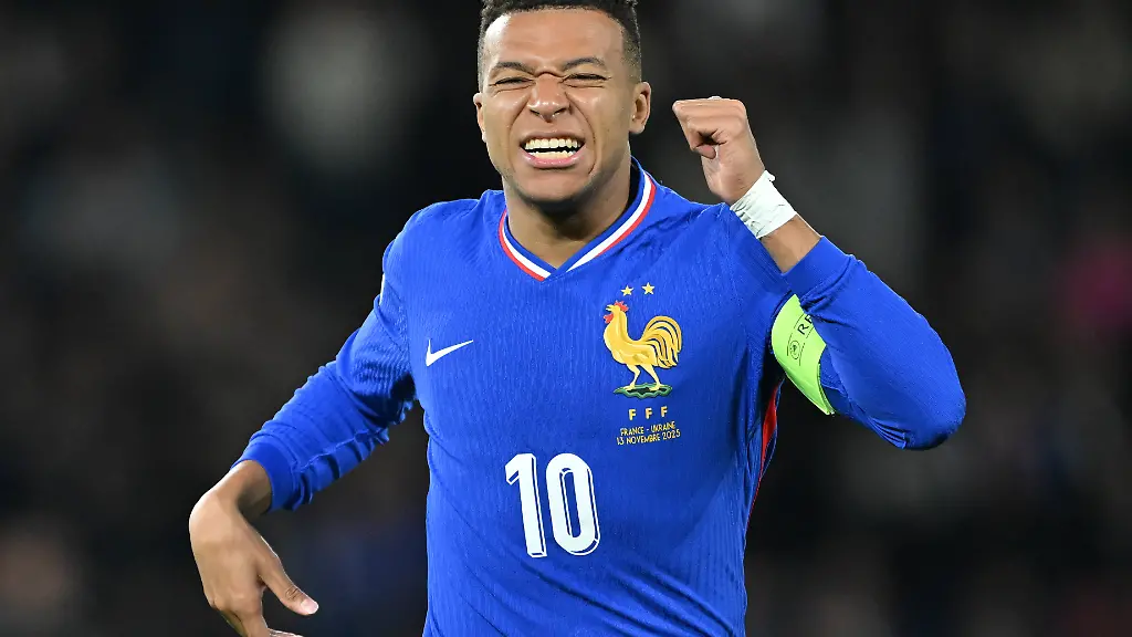 France-v-Ukraine-FIFA-World-Cup-WM-Weltmeisterschaft-Fussball-2026-Qualifying-match-PARIS-FRANCE-NOVEMBER-13-Kylian-Mbappe-of-France-reacts-during-the-FIFA-World-Cup-2026-Group-D-European-qualification-football-match-between-France-and-Ukraine-at-Parc-des-Princes-in-Paris-on-November-13-2025-Mustafa-Yalcin-Anadolu-Paris-France-Editorial-use-only-Please-get-in-touch-for-any-other-usage