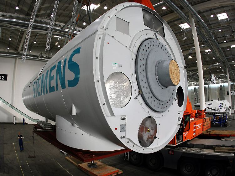 Konzernumbau: Dieses Maschinenhaus wirkt 87 Tonnen und arbeitet längst in einer Offshore-Windkraftanlage.