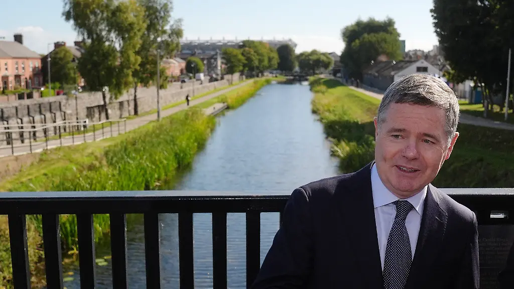 Royal-Canal-Greenway-opening-Minister-for-Finance-Paschal-Donohoe-attends-the-ceremonial-opening-of-the-Royal-Canal-Greenway-Phase-3-Active-Travel-Scheme-at-Lock-3-of-the-Royal-Canal-in-Dublin-Picture-date-Friday-September-26-2025