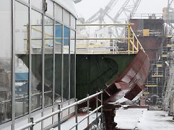 Für Arktis-Mission: Kreml-Autokrat Putin feiert Baustart von "Stalingrad"-Eisbrecher