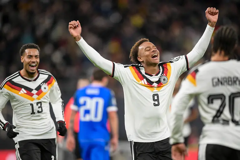 Fussball-WM-Qualifikation-20251117-Deutschland-Slowakei-Im-Bild-Tor-6-0-Torjubel-Torschuetze-Forzan-Assan-OUEDRAOGO-Deutschland-9