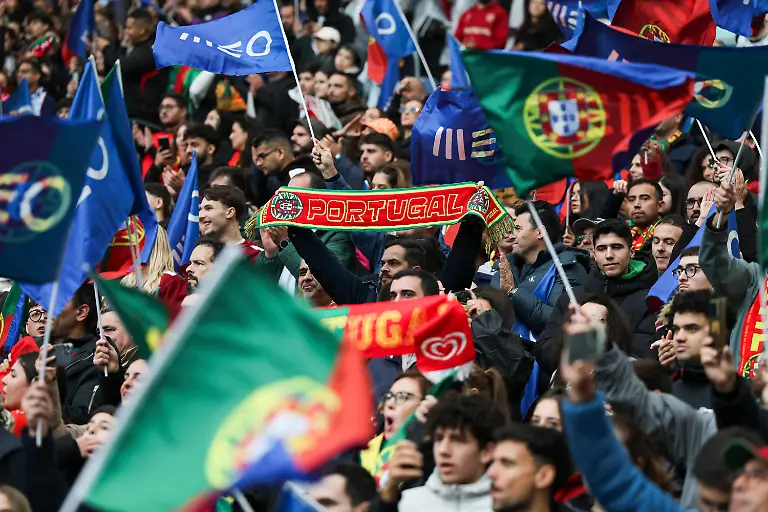 Portugal-Vs-Armenia-in-Porto-16-Nov-2025-Portuguese-fans-seen-in-action-during-the-FIFA-World-Cup-WM-Weltmeisterschaft-Fussball-2026-Qualifier-match-between-Portugal-and-Armenia-at-Estadio-do-Dragao-Final-scores-Portugal-9-1-Armenia