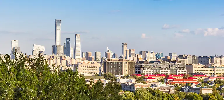 Panorama-of-the-modern-skyscrapers-in-the-business-center-of-Beijing-China