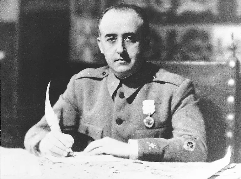 General-Francisco-Franco-Generalissimo-of-the-anti-republican-military-forces-and-appointed-head-of-Nationalist-Spain-is-seen-in-1936-during-the-time-of-the-Spanish-Civil-War