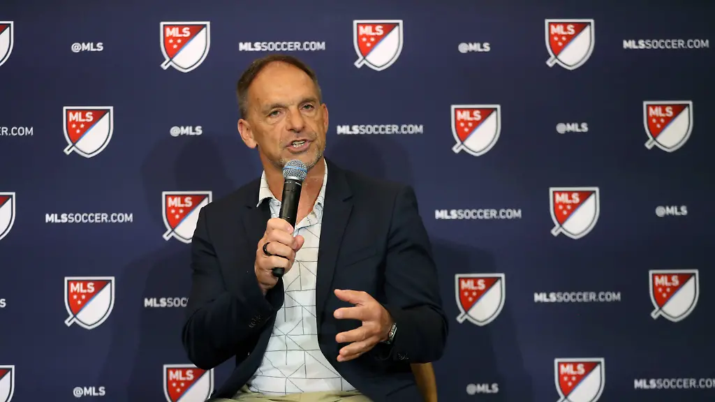 MLS-Fussball-Herren-USA-2024-MLS-Competition-Initiatives-press-conference-PK-Pressekonferenz-Jul-24-2024-Columbus-Ohio-USA-Philadelphia-Union-sporting-director-Ernst-Tanner-speaks-to-media-members-about-league-rule-changes-at-the-Hilton-Hotel-Columbus-Lower