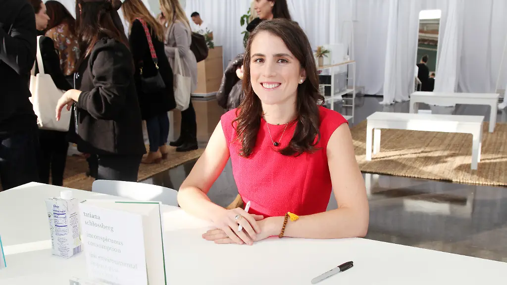 RICHMOND-CALIFORNIA-NOVEMBER-16-Tatiana-Schlossberg-attends-her-book-signing-at-the-In-goop-Health-Summit-San-Francisco-2019-at-Craneway-Pavilion-on-November-16-2019-in-Richmond-California