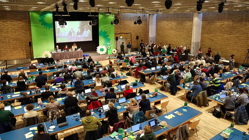Die-Gruenen-in-Schleswig-Holstein-haben-sich-zu-ihrem-Landesparteitag-getroffen