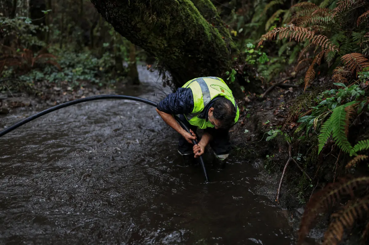 Domingo-Prieto-Martinez-56-uses-a-tube-to-unclog-sandtrap-or-arenero-pipes-from-ash-dragged-by-seasonal-rains-after-a-wildfire-in-August-in-the-municipality-of-Villamartin-de-Valdeorras-Galicia-Spain-November-7-2025-As-the-seasonal-October-rains-picked-up-the-entire-vegetative-layer-which-had-turned-to-ash-began-to-clog-the-sandtraps-known-locally-as-areneros-that-decant-rainwater-to-prevent-debris-from-reaching-the-water-line-feeding-the-reservoir-We-have-been-here-for-almost-a-month-working-to-remove-the-ash-mixed-with-mud-said-Raul-Lopez-a-worker-for-the-municipality-We-have-never-seen-a-disaster-like-this-before-in-our-lives-Neither-my-grandfather-nor-my-father-nor-anyone-else-can-remember-a-disaster-like-this-REUTERS-Nacho-Doce-SEARCH-IBERIA-WILDFIRES-AFTERMATH-FOR-THIS-STORY-SEARCH-WIDER-IMAGE-FOR-ALL-STORIES