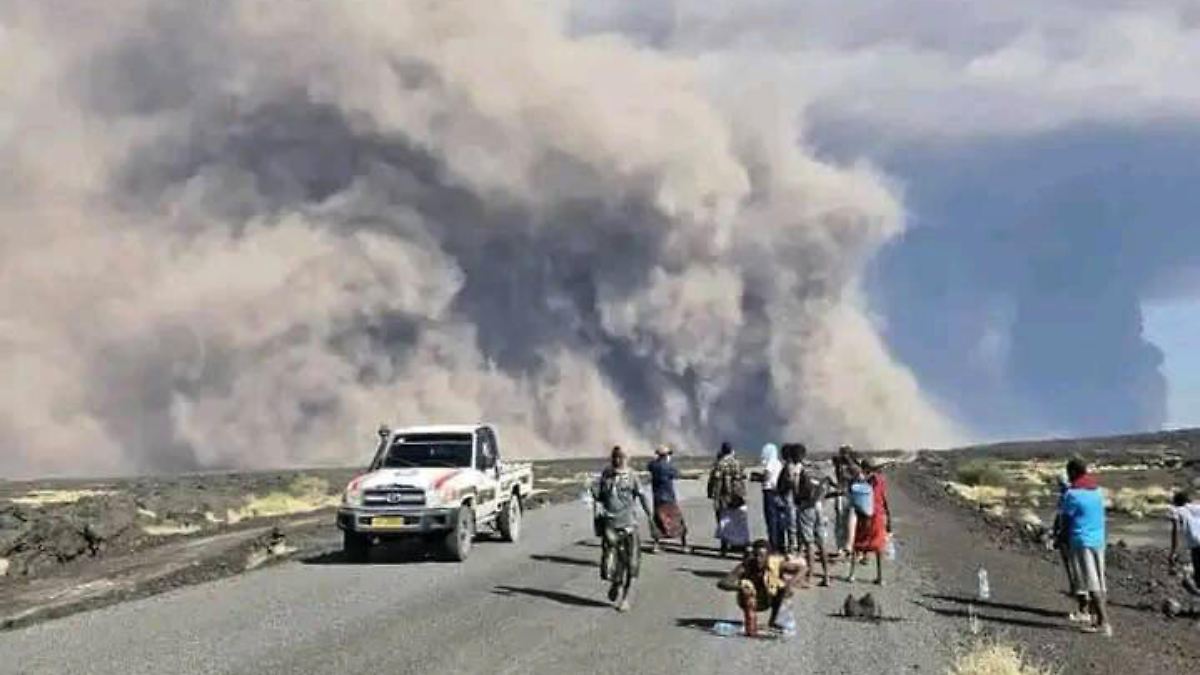 12.000 Jahre Ruhe: Schlafender Vulkan in Äthiopien ausgebrochen