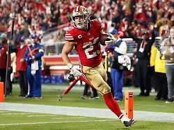 "Ein großartiger Sieg": 49ers-Star spielt bei Purdys bitterem Fehlwurf-Festival groß auf