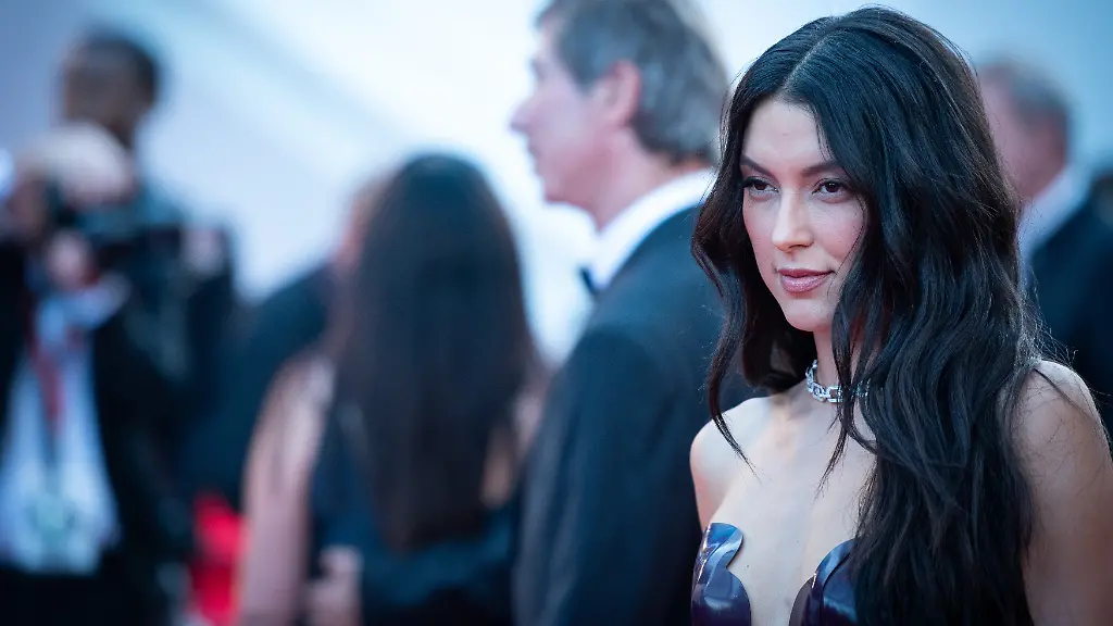 May-16-2024-Cannes-France-Rebecca-Mir-attends-the-Megalopolis-red-carpet-during-the-77th-Annual-Cannes-Film-Festival-at-Palais-des-Festivals-in-Cannes