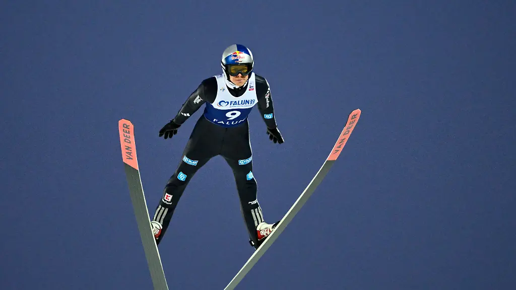 FALUN-SWEDEN-20251125-Germany-s-Andreas-Wellinger-jumps-in-Tuesday-s-final-competition-in-the-men-s-Ski-jumping-Skispringen-Ski-nordisch-World-Cup-normal-hill-at-Lugnet-stadium-in-Falun