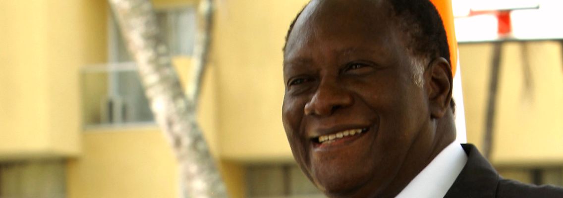 Alassane Ouattara hat beste Verbindungen in den Westen.