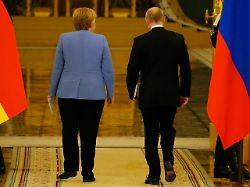 Auch mit dem Wissen von heute: Merkel sieht keine Fehler in ihrer Russlandpolitik