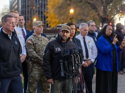 251126 WASHINGTON Nov 26 2025 Xinhua FBI Director Kash Patel Front Speaks During A Press Conference Following The Shooting Of Two U S National Guard Members Near The White House In Washington D C The United States On Nov 26 2025 Two U S National Guard Members Were Shot Near The White House On Wednesday And A Suspect Is In Custody According To Local Authorities