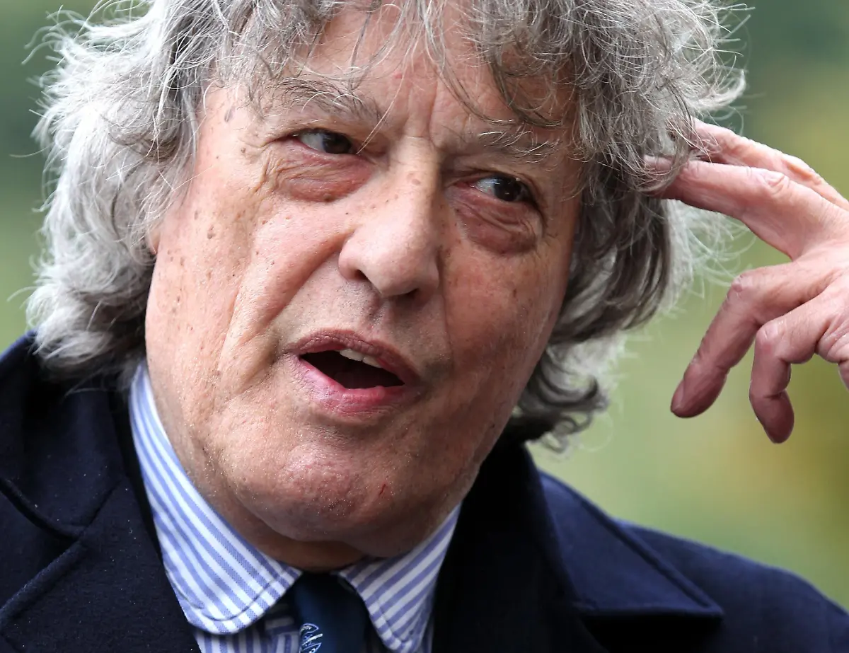 Sir-Tom-Stoppard-death-File-photo-dated-20-9-2011-of-Sir-Tom-Stoppard-speaks-as-he-joins-protesters-prior-to-handing-in-a-petition-at-Holyrood-demanding-protected-funds-for-the-promotion-of-vulnerable-modern-languages-Playwright-Sir-Tom-Stoppard-who-won-an-Oscar-for-the-screenplay-for-Shakespeare-In-Love-has-died-peacefully-at-home-United-Agents-said-in-a-statement-Issue-date-Saturday-November-29-2025