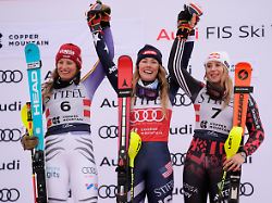 Lena Dürr druga v slalomu, Mikaela Shiffrin zmagala