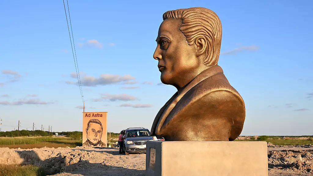 A-bust-of-Elon-Musk-was-erected-along-Highway-4-just-outside-of-Starbase-in-Boca-Chica-Texas-on-Saturday-November-16-2024-SpaceX-plans-to-launch-Starship-on-its-6th-mission-no-earlier-than-Tuesday-November-21