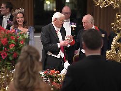 Bankett auf Schloss Windsor: König Charles serviert Steinmeier einen "Schwarzwald-Martini"