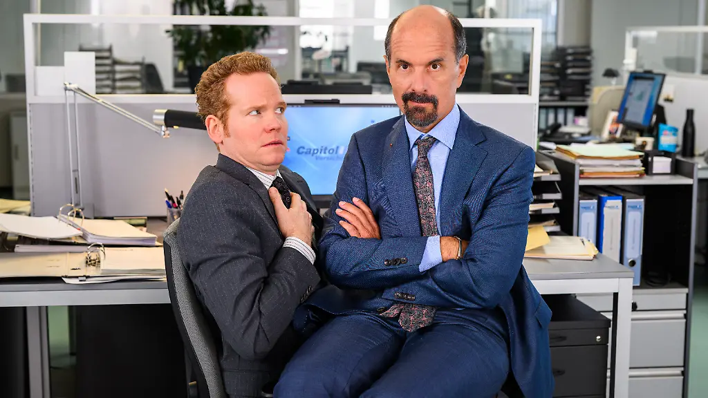 Stromberg-II-Foto-MadeFor-Film-GmbH-Willi-Weber-Lars-Lehnhoff-Laurens-Walter-Bernd-Stromberg-Christoph-Maria-Herbst