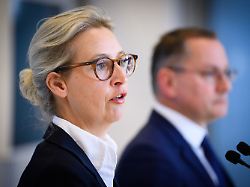 "AfD seit Jahren diffamiert": Weidel nennt Verfassungsschutz "Stasi-Spitzel"