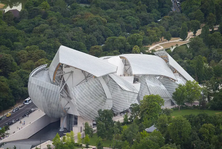 An-aerial-picture-taken-on-July-11-2019-over-Paris-France-shows-the-Fondation-Louis-Vuitton-designed-by-American-architect-Frank-Gehry-Photo-by-Eliot-Blondet-ABACAPRESS