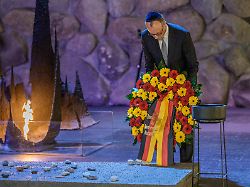 Gedenkstätte Yad Vashem: Merz sieht dauerhafte deutsche Verantwortung für Israel