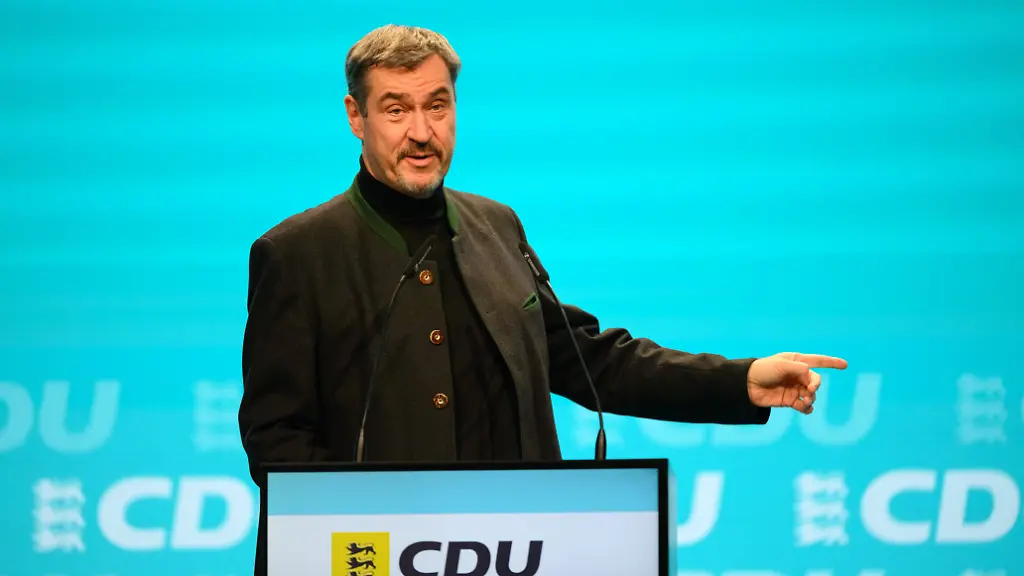 Markus-Soeder-spricht-auf-CDU-Parteiveranstaltung-in-Heidelberg-Baden-Wuerttemberg-Deutschland-Badenwuertemberg-Heidelberg-06-12-2025-Markus-Soeder-bei-einer-CDU-Veranstaltung-in-Heidelberg-Baden-Wuerttemberg-Rede-am-Podium-vor-CDU-Branding-Innenaufnahme