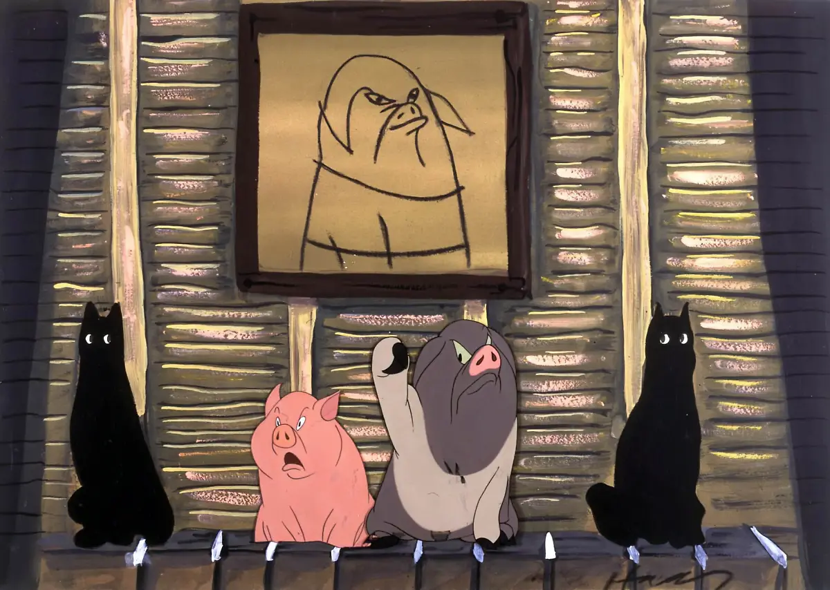 LA-FERME-DES-ANIMAUX-ANIMAL-FARM-1954-de-Joy-Batchelor-et-John-Halas-d-apres-le-roman-de-George-Orwell-based-on-the-novel-by-George-Orwell-COLLECTION-CHRISTOPHEL-Halas-and-Batchelor-dessin-anime-animation-cartoon