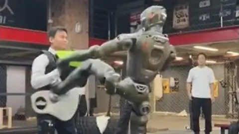 Roboter Firmenchef