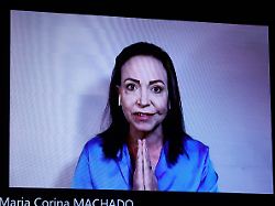 Wagt sich Machado nach Oslo?: Friedensnobelpreisträgerin trifft "politische Entscheidung ihres Lebens"