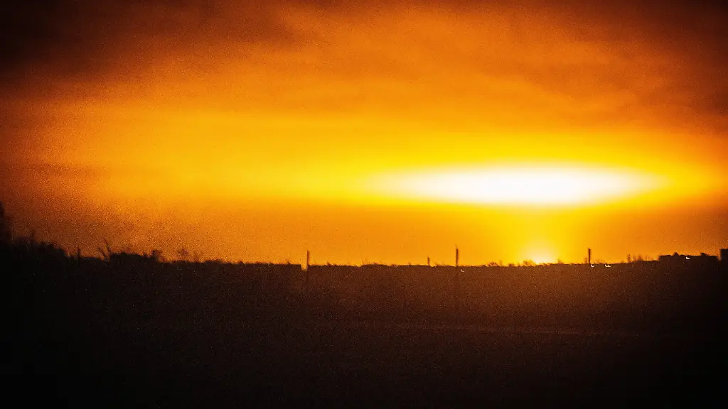 December-8-2025-Sumy-Sumy-Ukraine-Explosions-light-up-the-night-sky-during-a-massive-attack-by-Russian-drones-on-energy-infrastructure-left-much-of-the-city-of-Sumy-without-electricity-Thirteen-explosions-were-reported-within-a-period-of-thirty-minutes