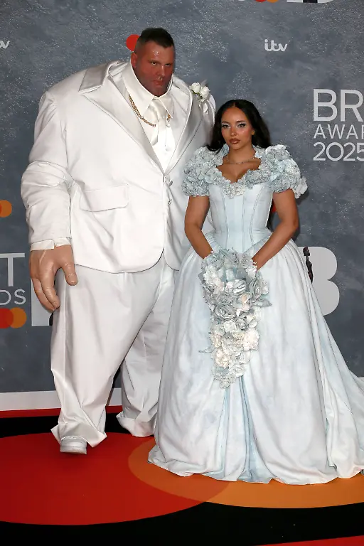 The-BRIT-Awards-2025-at-Intercontinental-Hotel-London-at-The-O2-in-London-Jade-Thirlwall-and-guest-at-The-BRIT-Awards-2025-at-the-Intercontinental-Hotel-London-at-The-O2-in-London