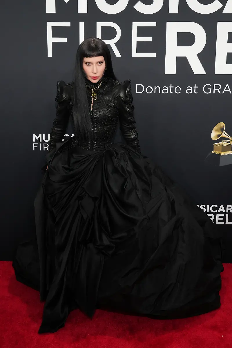 Lady-Gaga-arrives-at-the-67th-annual-Grammy-Awards-on-Sunday-Feb-2-2025-in-Los-Angeles